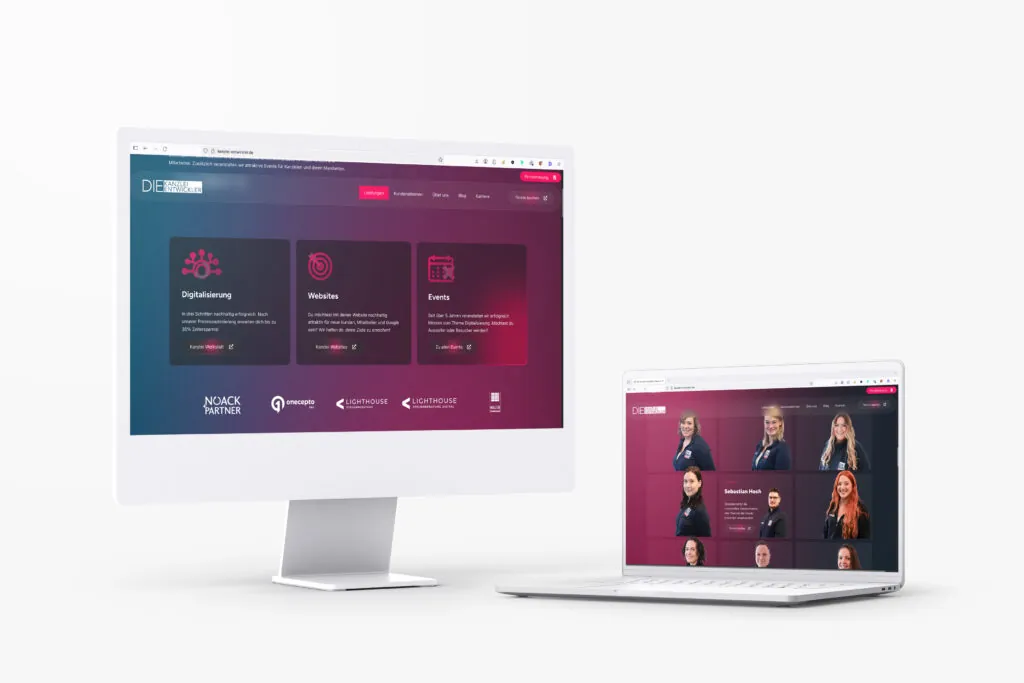 Website-Referenz Die Kanzlei Entwickler – Corporate Website – umgesetzt von Die Kanzlei Entwickler